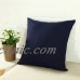 Plain Solid Throw Home Decor Pillow Case Bed Sofa Waist Cushion Cover Multicolor   291808592256